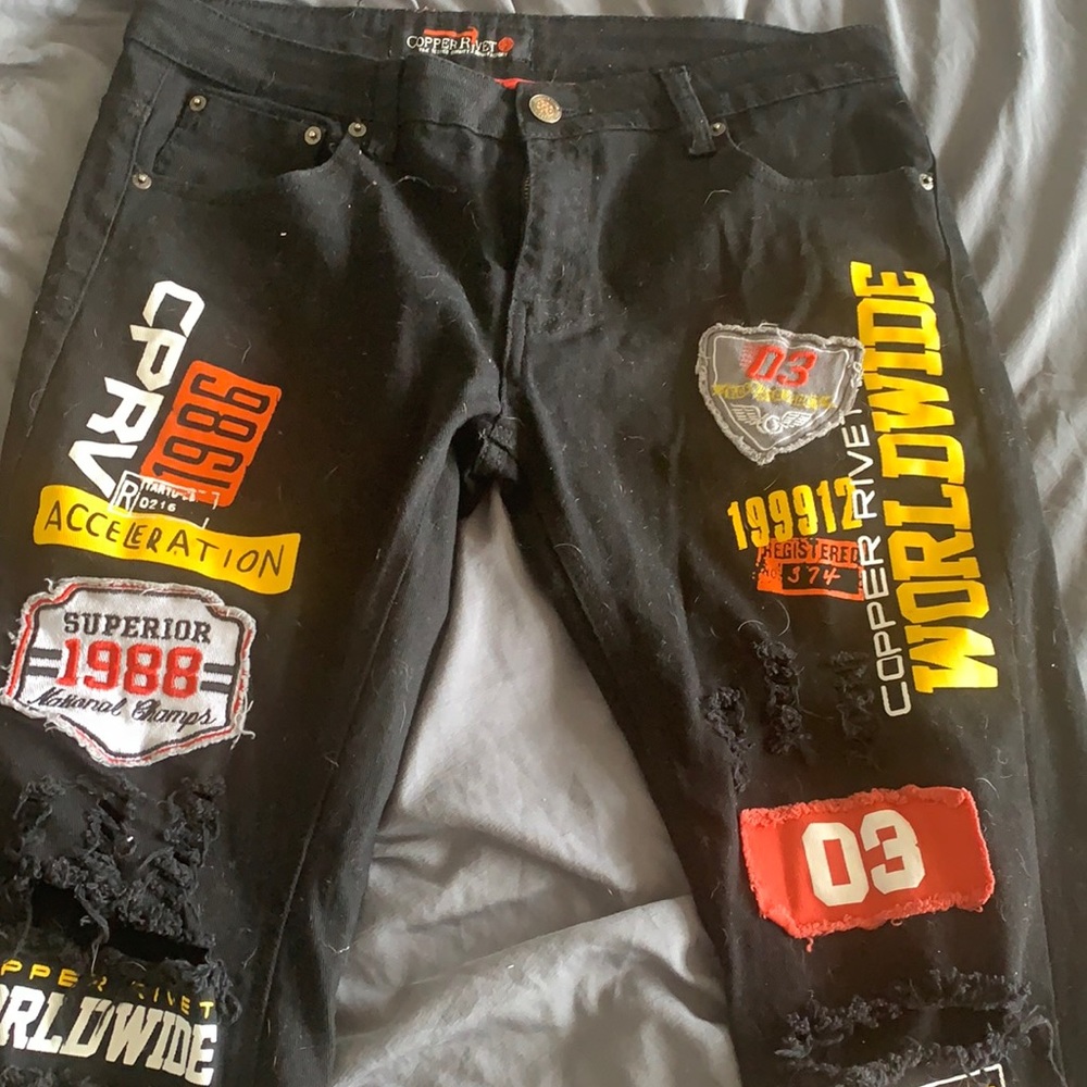 Jeans distressed